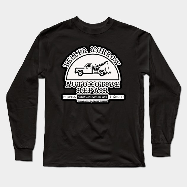 Teller-Morrow Automotive Long Sleeve T-Shirt by ZombeeMunkee